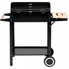 LUND Gratar gradina cu grill pe carbune 48.5x26cm