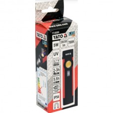 YATO Lanterna cu acumulator, Li-Ion 3.7 V, cu LED ..