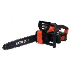 YATO Fierastrau, drujba cu lant 14", cu 2 acumulatori Li-Ion 18 V, 2 x 2 Ah.