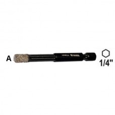 YATO Burghiu diamantat 6 mm, prindere hexagonala 1..