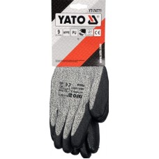 YATO Manusi de protectie negre, marimea 9..
