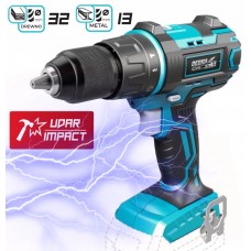 DED7042 Dedra Masina de gaurit cu impact SAS+ALL compatibila cu acumulator 18V 2.0, 4.0, 5.0Ah