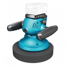 DED7084 DEDRA Masina de polisat roto-excentrica 250mm cu 2 acumulatori Li-Ion 18V 2Ah, incarcator 60W