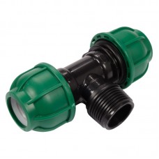 FLO Conector pentru tevi PP, dimensiune 25 mm x 1&.. FLO Conector pentru tevi PP, dimensiune 25 mm x 1&..