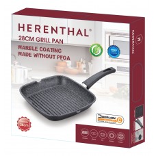 HERENTHAL Tigaie grill cu interior marmorat 28x28 ..
