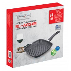 Royalty Line Tigaie grill cu interior marmorat 24x..