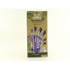 RS-9915 ROYAL SWISS Set cutite din otel inoxidabil, 8 piese, mov