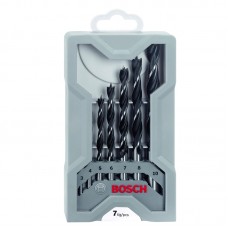 Set Bosch X-Pro Line 7 burghie 3-10 mm pentru lemn