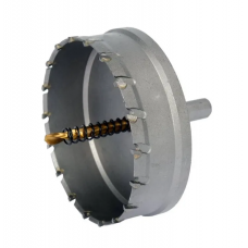 YATO Carota TCT pentru metal, diametru 102 mm, hex 3/8, lungime 103 mm