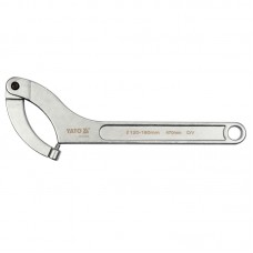 YATO Cheie universala carlig cu stift, deschidere 120-180 mm, lungime 470 mm YATO Cheie universala carlig cu stift, deschidere 120-180 mm, lungime 470 mm
