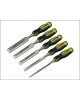 Set 5 dalti pentru lemn Thru Tang FatMax 6 mm 12 mm 18 mm 25 mm si 32 mm STANLEY