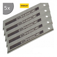 Set 5 lame segmentate FatMax cu carbura Tungsten 18 mm STANLEY Set 5 lame segmentate FatMax cu carbura Tungsten 18 mm STANLEY