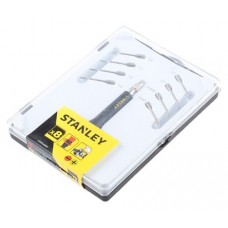 Set de surubelnita cu 8 tije de precizie STANLEY. Set de surubelnita cu 8 tije de precizie STANLEY.