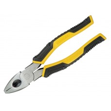 Cleste cu maner control grip combinat 150 mm STANLEY.