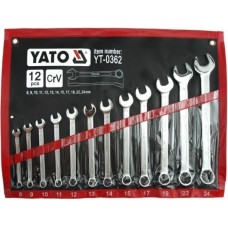 Set 12 chei combinate 8-24 mm YATO