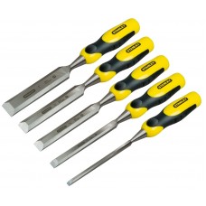 Set 5 dalti pentru lemn Dynagrip 6 mm 10 mm 15 mm 20 mm si 25 mm STANLEY.