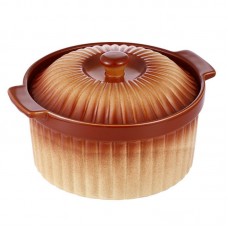 VABENE VB-6020037 Cratita rotunda cu capac ceramica 2 L
