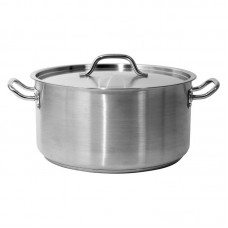YG-00044 YATO GASTRO Oala joasa din inox cu capac, 38x18 cm, 18.3 L YG-00044 YATO GASTRO Oala joasa din inox cu capac, 38x18 cm, 18.3 L