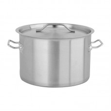 YG-00048 YATO GASTRO Oala joasa din inox cu capac, 32x22 cm, 17 L YG-00048 YATO GASTRO Oala joasa din inox cu capac, 32x22 cm, 17 L