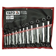 Set 12 chei inelare cu cot 6-32 mm YATO Set 12 chei inelare cu cot 6-32 mm YATO