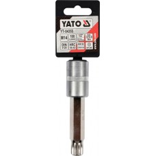 Bit Spline M14 cu adaptor 1/2 100 mm YATO