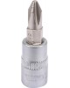 Bit cruce PH2 cu adaptor 1/4 37 mm YATO Bit cruce PH2 cu adaptor 1/4 37 mm YATO