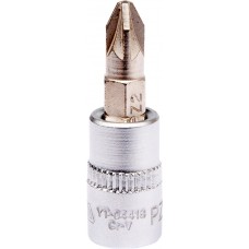 Bit Pozidrive PZ2 cu adaptor 1/4 37 mm YATO