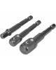 Set 3 adaptoare 1/2 1/4 3/8 pentru bormasina YATO Set 3 adaptoare 1/2 1/4 3/8 pentru bormasina YATO