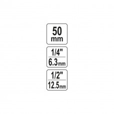 YT-04691 YATO Adaptor biti 1/2 "- 1/4 ",..