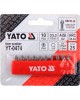 Trusa 10 biti cruce PH1 25 mm YATO