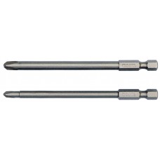 Set 2 capete surubelnita Y 100 mm nr 2-4 prindere 1/4 YATO