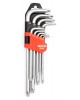 Set 9 chei imbus Torx cu gaura T10-T50 YATO