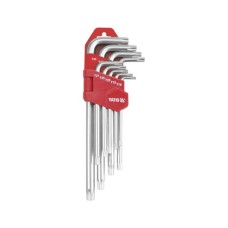Set 9 chei imbus Torx cu gaura YATO Set 9 chei imbus Torx cu gaura YATO