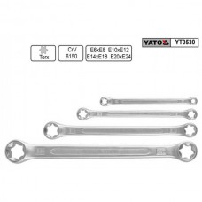 Set 4 chei inelare TORX E6-E24  YATO