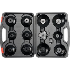 Set de chei tubulare pentru filtru de ulei 13 bucati YATO