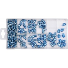 Set de capete metalice pentru gresoare 110 bucati YATO Set de capete metalice pentru gresoare 110 bucati YATO