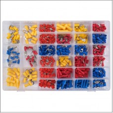 YT-068913 YATO Set 600 de conectori din alama si pvc pentru cabluri electrice