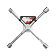Cheie tubulara in cruce pentru roti CrV 17x19x21x22 mm YATO