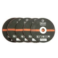Set 5 discuri pentru taiat metal 75x2x9.5 mm YATO