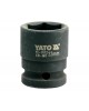 Cheie tubulara hexagonala de impact 22 mm YATO