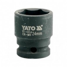 Cheie tubulara hexagonala de impact prindere patrat 1/2 24 mm YATO