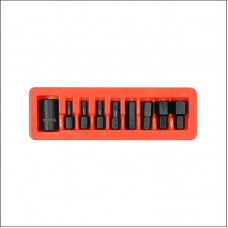 YT-10662 YATO Set biti de impact hexagonali, cu adaptor 1/2", 9 piese