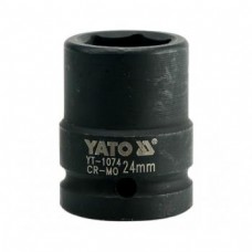 Cheie tubulara hexagonala de impact prindere patrat 3/4 24 mm YATO Cheie tubulara hexagonala de impact prindere patrat 3/4 24 mm YATO