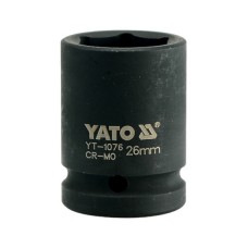 Cheie tubulara hexagonala de impact dimensiunea 26 mm YATO Cheie tubulara hexagonala de impact dimensiunea 26 mm YATO