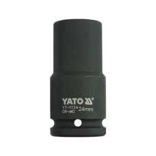 Cheie tubulara hexagonala de impact adanca 3/4 de 24 mm YATO Cheie tubulara hexagonala de impact adanca 3/4 de 24 mm YATO