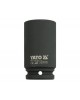 Cheie tubulara hexagonala de impact adanca 3/4 de 32 mm YATO