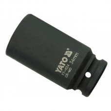 YATO Cheie tubulara hexagonala 34 mm de impact, pr..