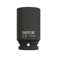 YATO Cheie tubulara hexagonala 34 mm de impact, prindere patrat 3/4", lungime 90 mm