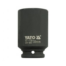 Cheie tubulara hexagonala de impact adanca 3/4 de 38 mm YATO Cheie tubulara hexagonala de impact adanca 3/4 de 38 mm YATO