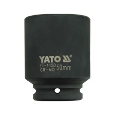 Cheie tubulara hexagonala de impact adanca 3/4 de 50 mm YATO Cheie tubulara hexagonala de impact adanca 3/4 de 50 mm YATO